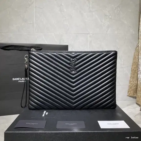 Repzbay REP YSL CLUTCH MONOGRAM 0614